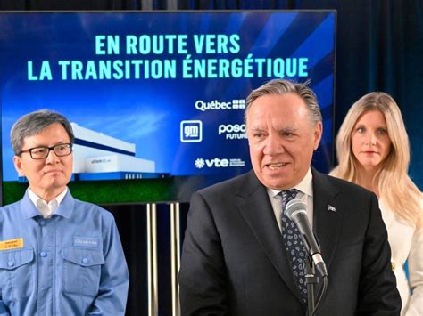 Quebec, Ottawa pledge $300 million for GM electric car battery component plant